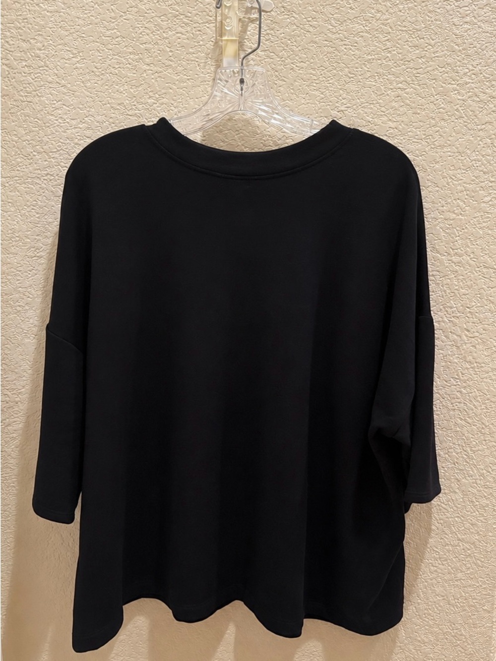 BLEUSALT Malibu Black Oversized Top Like New - Picture 6 of 7